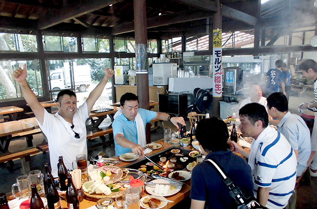 能古島アイランドパークでBB
